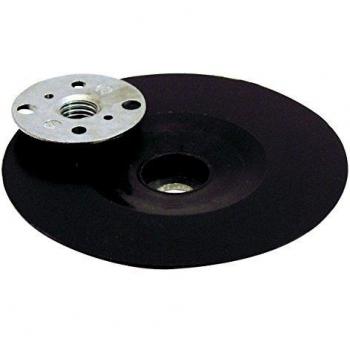 Disque de ponçage caoutchouc 125 mm avec écrou M14