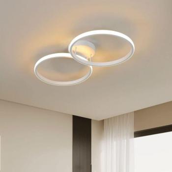 Elegant Ring 36W LED Ceiling Lamp – 3000K Warm Light