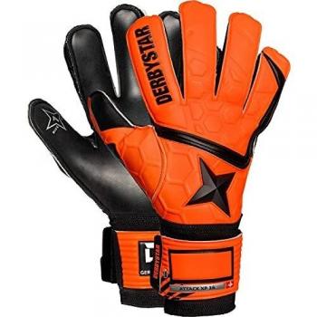 Orange-Schwarzer XP16 DerbyStar Kinder-Torwart Handschuh