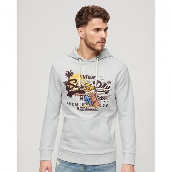Superdry Sudadera Con Capucha La Vl Graphic Ub