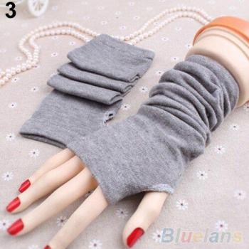 Women's Cozy Knitted Arm Mittens