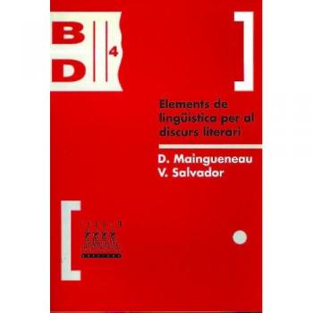 Elements de lingüística per a un discurs literari (Tapa blanda).