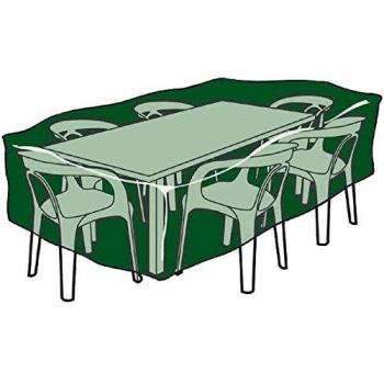 B2238 Housse de Protection rectangulaire en Polyester pour Table et Chaises de Jardin par Altadex Biotop