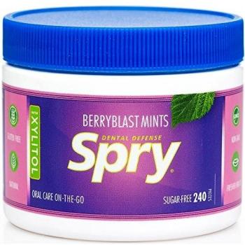 Spry Berry Blast Xylitol Mints, 240 Count