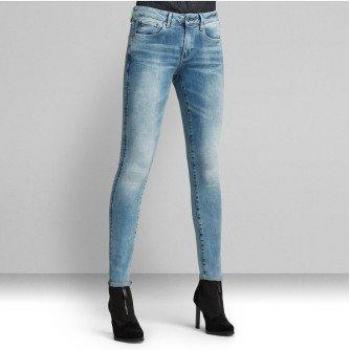 Jeans G-Star 3301 Mid Waist Skinny Sun Faded Blu 32