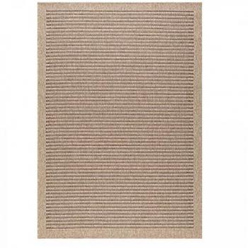 Tapis Jute Art Kilim Ø80cm Rond pour l'Extérieur