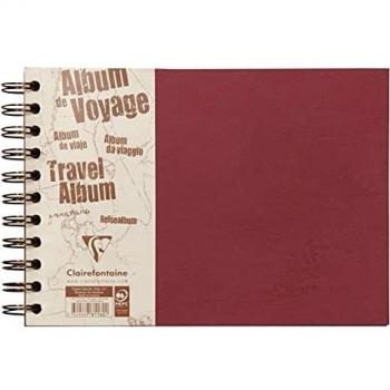 Clairefontaine Travel Keepsake A5 – Crimson