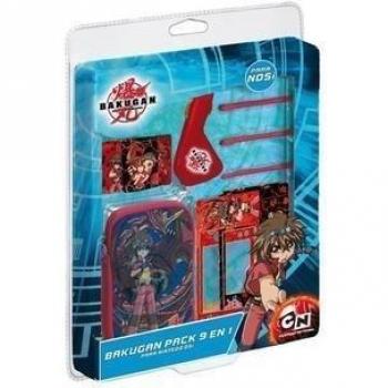 Paquete de Accesorios 9 en 1 Bakugan para NDS