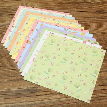 Papel de Origami con Patrones Florales