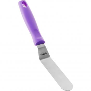 Ibili Spatule Coudée 15 cm (Inox 18/10, Manche en Plastique) – Numéro 737915