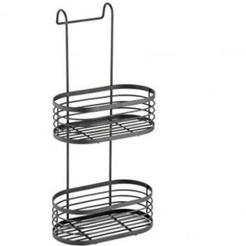 Hanging Bathroom Storage Organizer with 2 Tiers