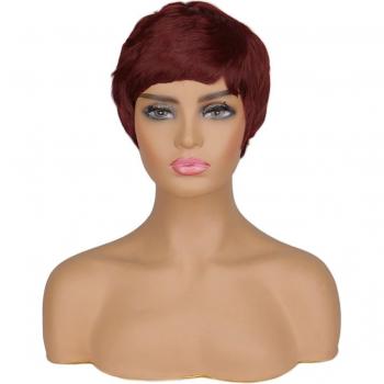 WHIMSICAL W Women's Short Natural Hair Wig