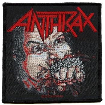 Fistful of Metal Anthrax Black Official Patch