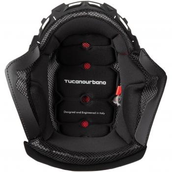 Coussinets de mousse pour casque de moto Tucano Urbano El'top