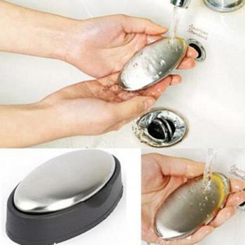 Solution Magique Durable pour Odeurs de Savon – Barre de Cuisine en Acier Inox