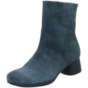 Think  Stiefel – Damen‑Velours-Stiefelette, Modell Nani Cedro
