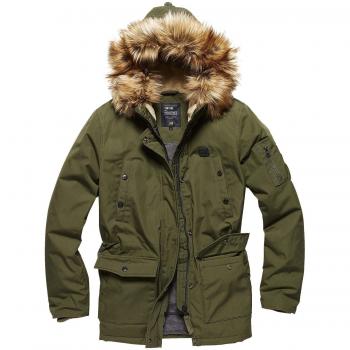 Veste de dames Hailey parka Vintage Industries Vert S