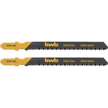 Kwb 2 X Stitch Sega lame per legno 610120 (Fine, Acciaio al carbonio BENE, CAMBER, T111B)
