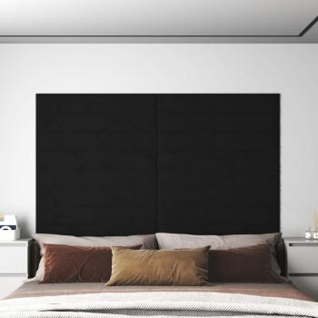 Panneau Décor Noir 12 pièces – 90 × 15 cm – 1,62 m²
