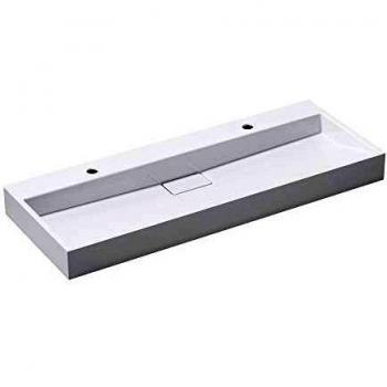 Colossum19 Design Waschbecken aus Mineralguss 120cm