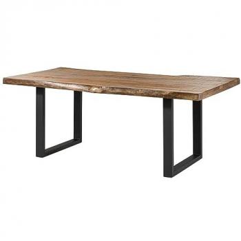 Tavolo da pranzo mango FREEFORM 240x100 con gambe U