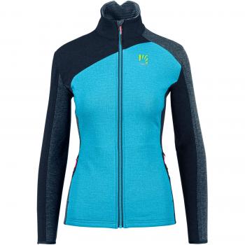 Karpos Women's Full-Zip Fleece Jacket Blue Atoll