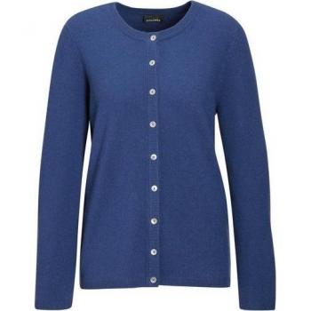 Goldner Fashion Kaschmir Rundhalsstrickjacke