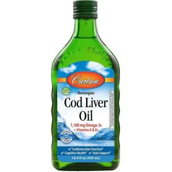 Norwegian Cod Liver Extract – 1100 mg (No Flavor) – 500 mL