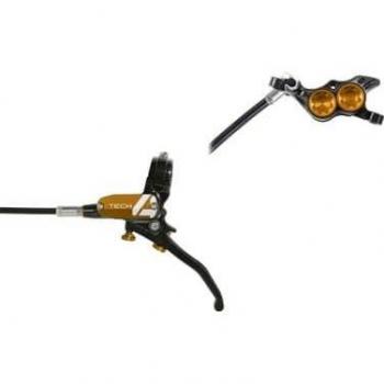 Hope Tech4 E4 Disc‑Schlauch – Front Schwarz Bronze Standard