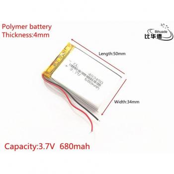 Fuente de Energía 3,7 V 680 mAh Li‑Ion para Dispositivos MP3/MP4/MP5