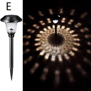 Lámpara Solar LED de Efecto Llama para Exterior