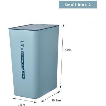 Poubelle de presse 10/15l en plastique épais pour recyclage