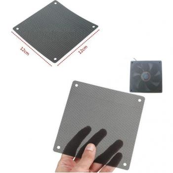 120mm Cuttable Black PVC Dust Filter for PC Fans