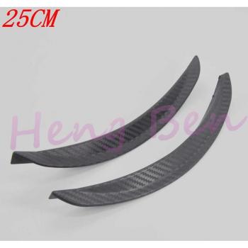 HB 2Pcs/set Carbon Fiber Wheel Arch Flares Universal Eyebrows Protect
