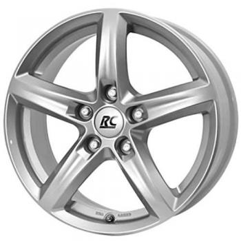 Rueda RC24 Plateada – 6.5x16 con ET48 y 5×114.3 de Aluminio