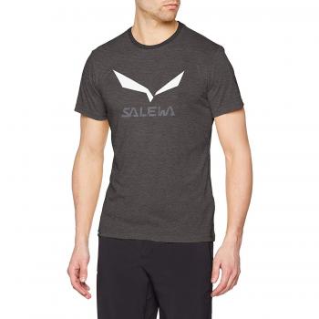 Salewa Herren Dri‑Rel S/S T-Shirt (Solidlogo) – Ocean Melange, 54/2X