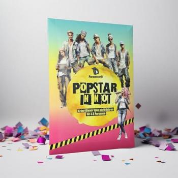 PD-Verlag Krimi-Dinner Spiel: Popstar in Not für 4 Personen