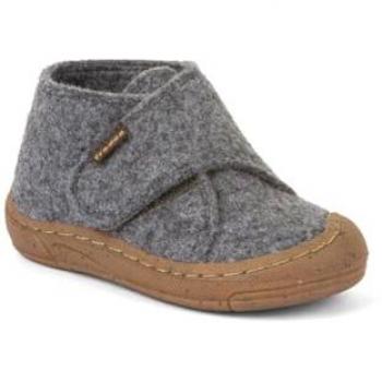 Froddo Hausschuhe Minni Wooly G1700343-7 M Grau 22 Unisex Kinder