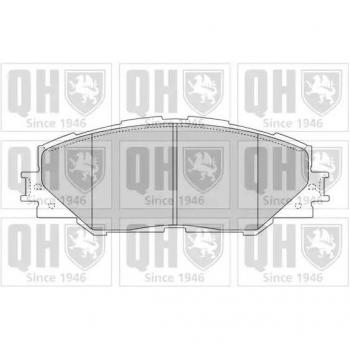 Quinton Hazell Brake Pad Set BP1601 for Front Axle