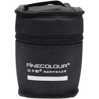Boîte à fournitures Finecolor – Rangement noir pour stylos