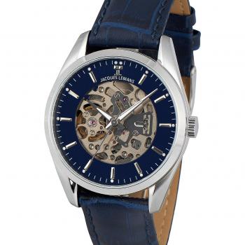 Montre Jacques Lemans 1-2087C Argenté Automatique 40mm