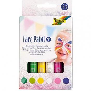 Folia Crayons de Maquillage Face Paint Set Sweet Violet