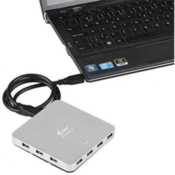 Concentrateur USB 3.0 i-tec en Aluminium