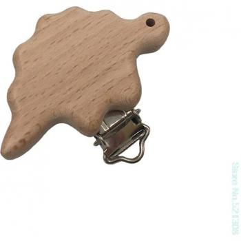 DIY Beech Wood Pacifier Clip