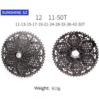 Sonnenschein 12‑Speed Freilaufkassette 11–50T – MTB, passt zu Sram 12/SX/NX/XX1