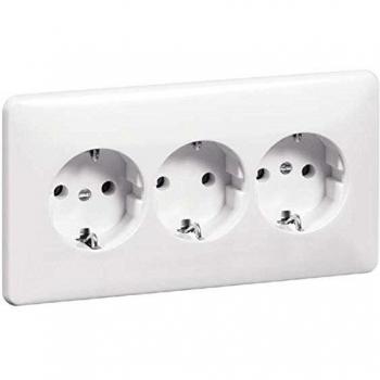 Peha Standard‑Schuko‑Steckdose D 6513 – 3‑Fach 16 A, 250 V