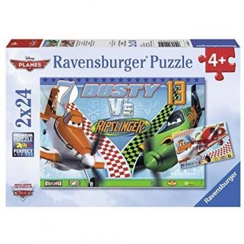 Kinderpuzzle Dusty, der mutige Flieger – 2×24 Teile (RAVENSBURGER 9052)
