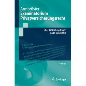 Examinatorium Privatversicherungsrecht