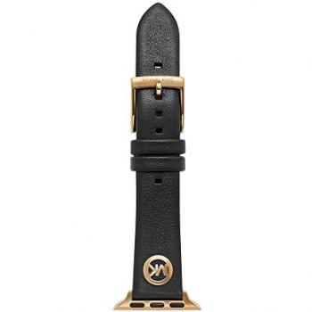 Michael Kors Ersatzarmband für Apple Watch MKS8011 Schwarz Damen 38/40/41 mm