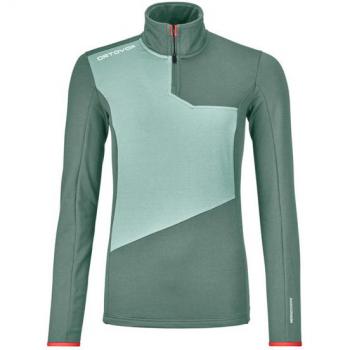 ORTOVOX Fleece Light Zip Neck Pullover Damen
